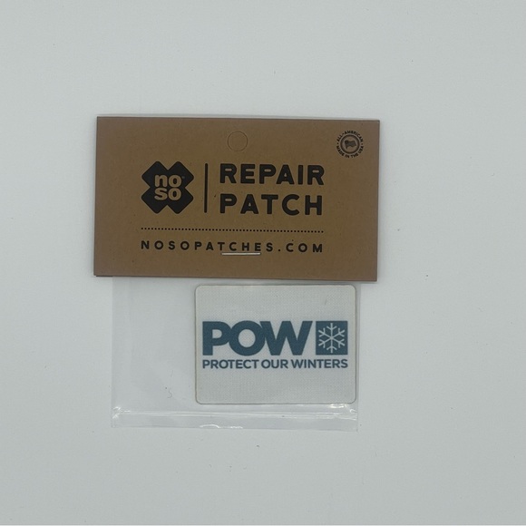 POW No so Patches , Protect Our Winter patches for gear - Picture 1 of 3